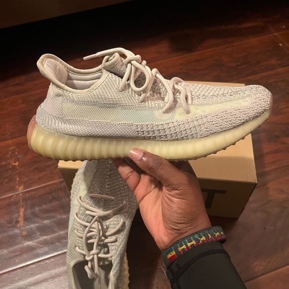 Adidas Yeezy Boost 350 V2 in Cream and Tan